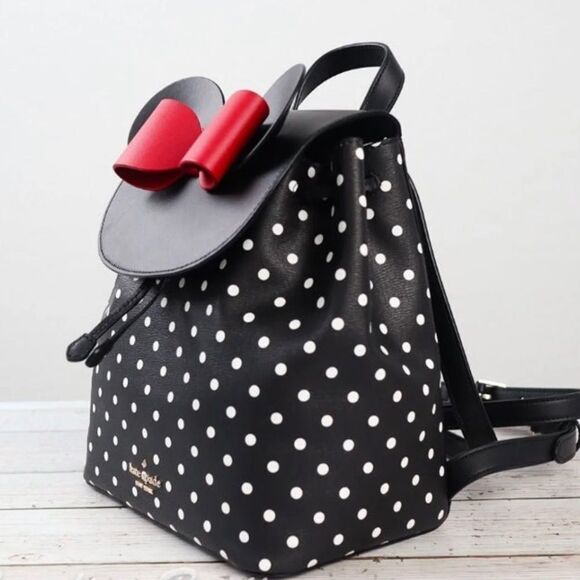 disney x kate spade new york minnie mouse backpack - Picture 6 of 7